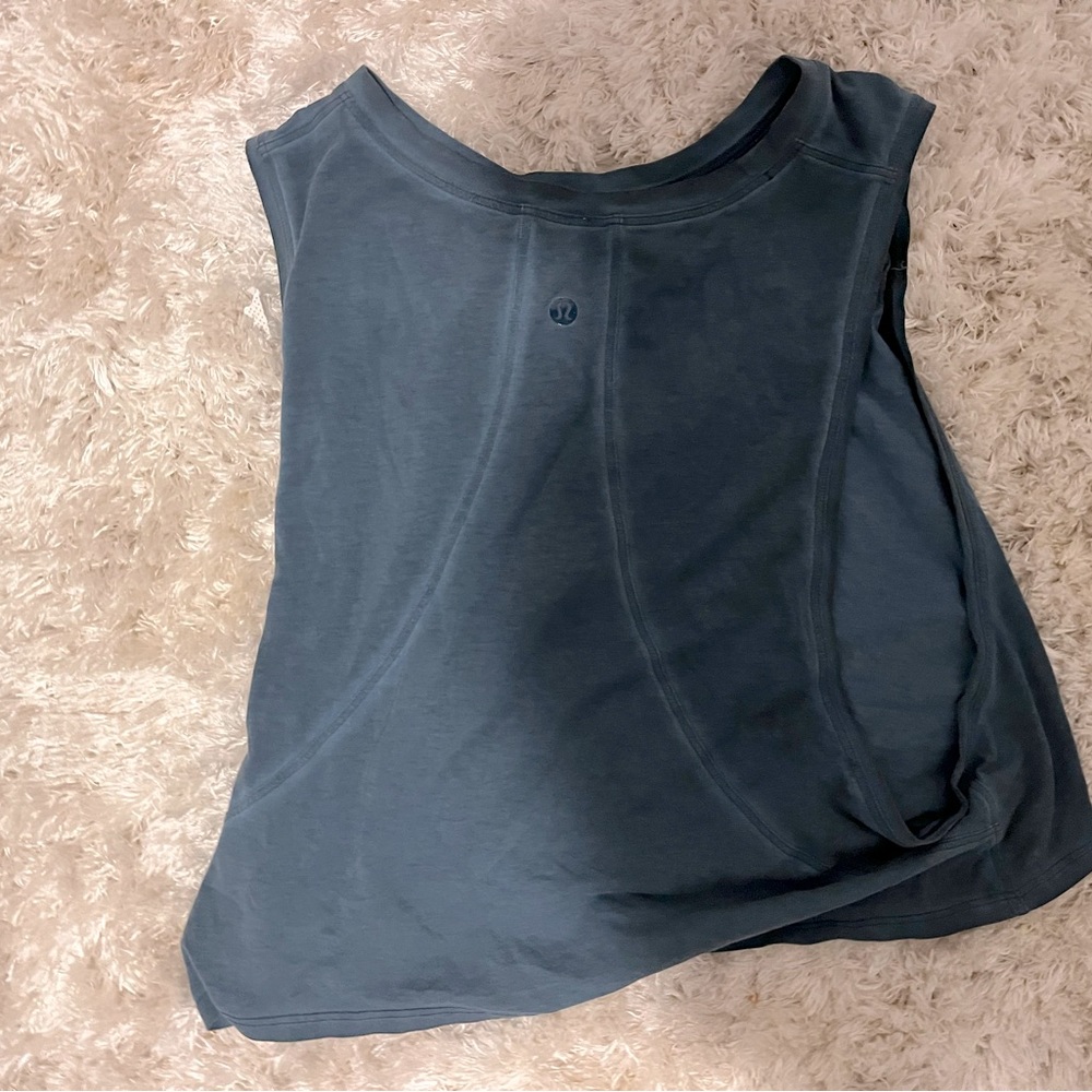 lululemon work out flowy shirt